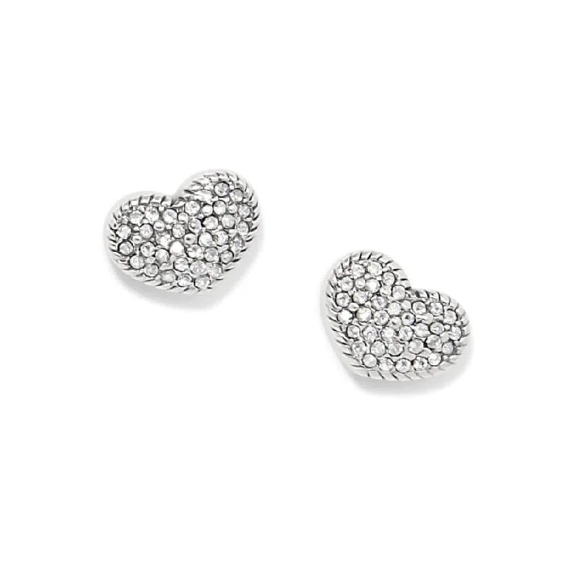 Women's Earrings – Elegant Designs for Every Personality--Illumina Celeste Heart Post Earrings