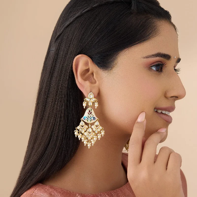 Women's Earrings – Elegant Designs for Every Personality--Kundan Earring 170805