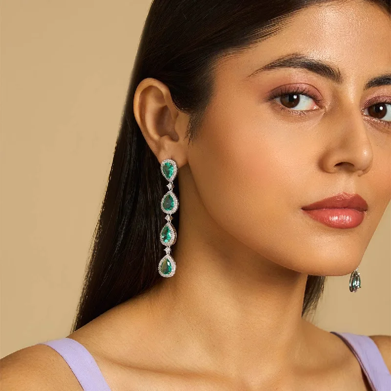 Women's Earrings – Elegant Designs for Every Personality--Zircon Earring 175202