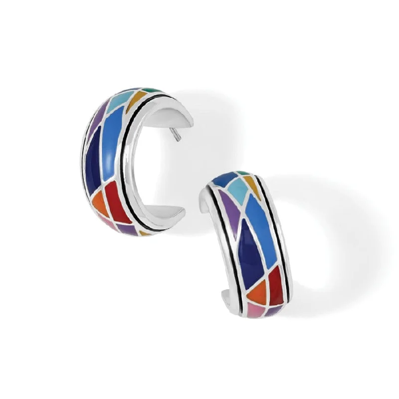 Women's Earrings – Elegant Designs for Every Personality--Colormix Hoop Earrings