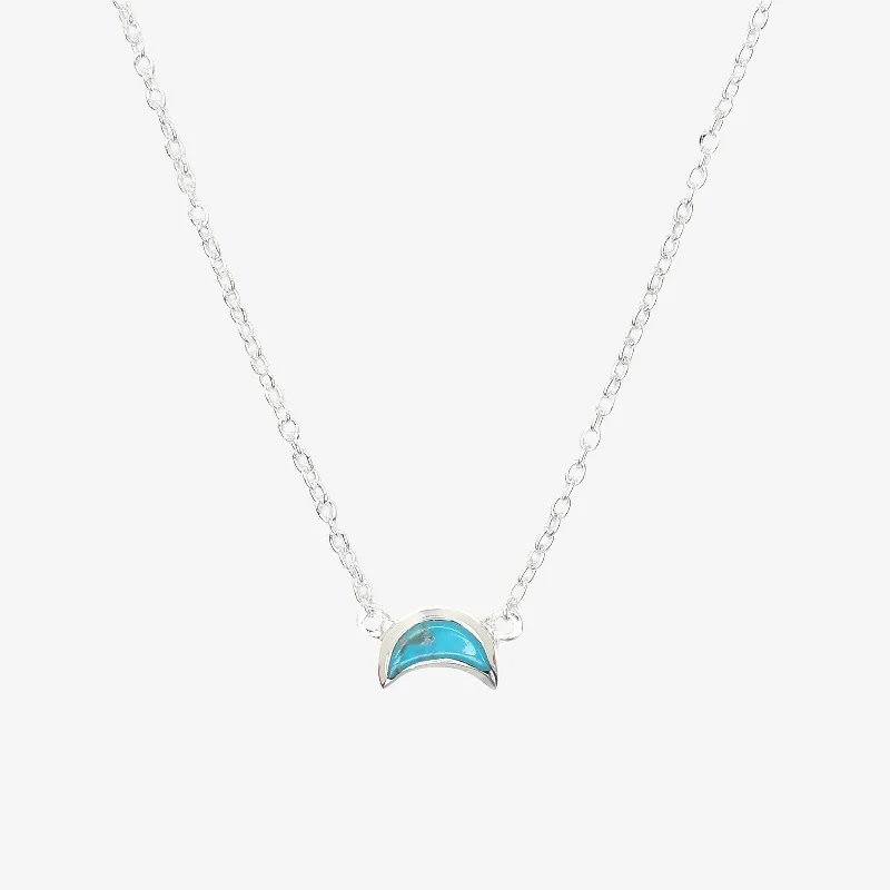 Shop Classic Women's  Necklaces & Pendants with a Modern Twist-Crescent Moon Necklace