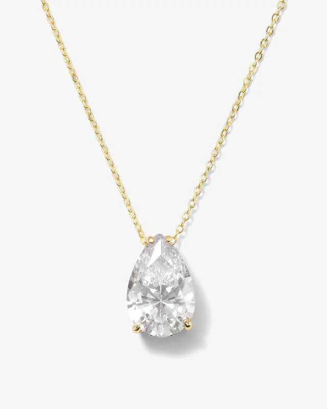 Shop Classic Women's Necklaces & Pendants with a Modern Twist-"Are you Jealous" Necklace - Gold|White Diamondettes Shop Classic Women's Necklaces & Pendants with a Modern Twist-"Are you Jealous" Necklace - Gold|White Diamondettes