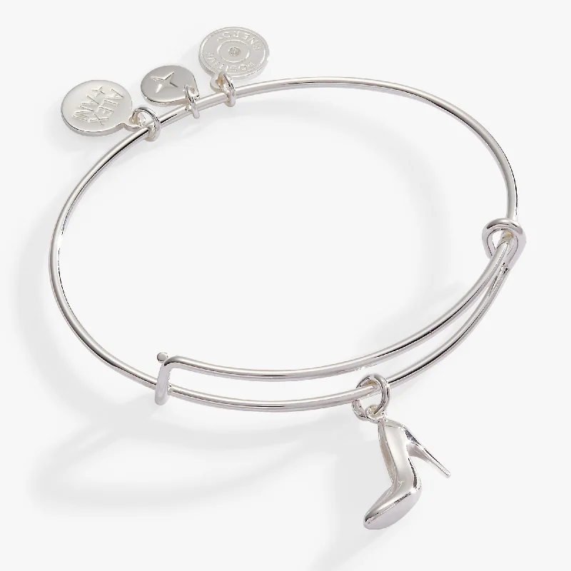 Cuff Bracelet Bangles for Women-High Heel Charm Bangle