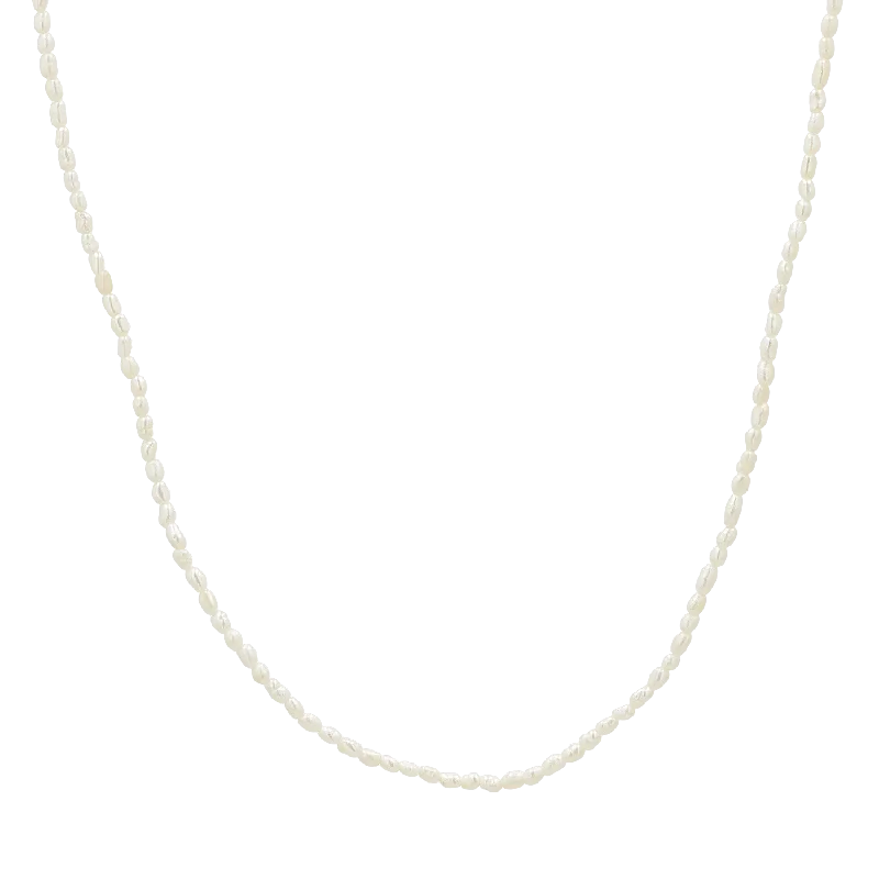 Shop Classic Women's  Necklaces & Pendants with a Modern Twist-Dainty Pearl Necklace