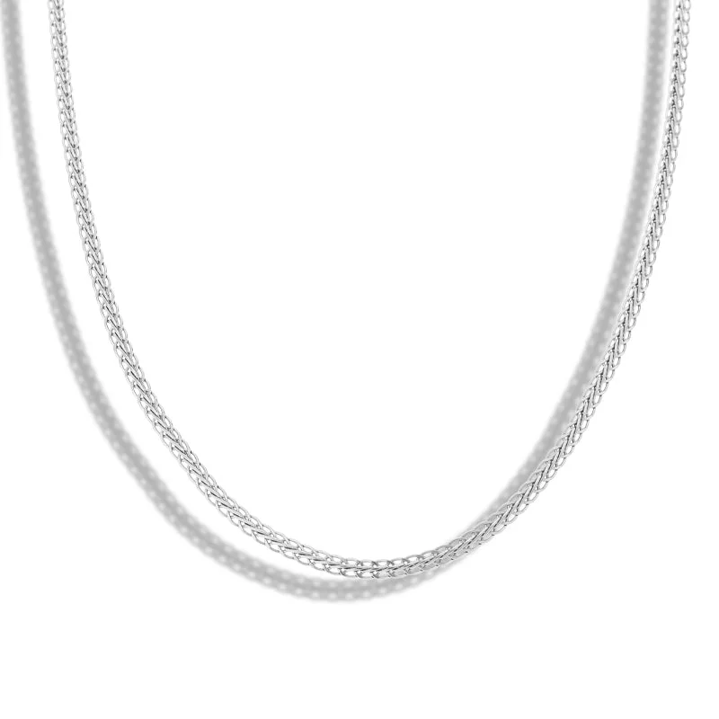 Silver STAINLESS STEEL WATERPROOF