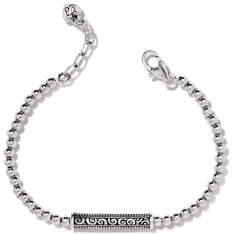 Large Stackable Bangles for Women-Mingle Adore Bar Soft Bracelet