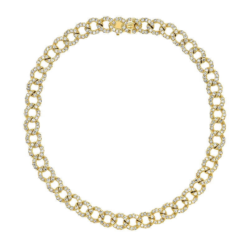 Bracelet for Men with Cross-Diamond Cuban Link Bracelet
