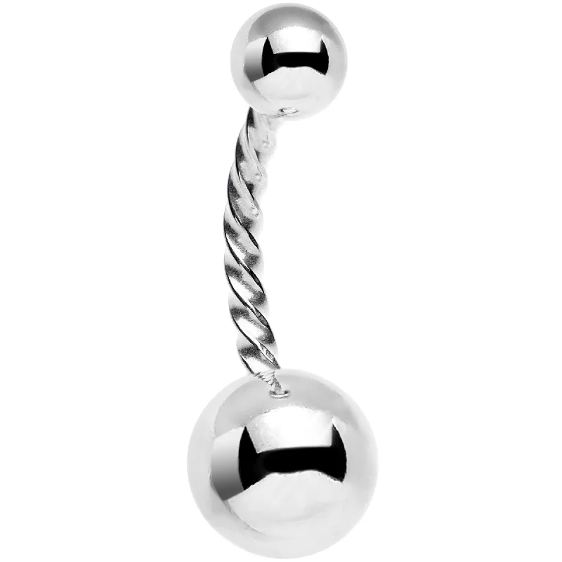 Trendy Belly Rings for Fashion-Loving Women -Subtle Beauty and Understated Elegance Twisted Belly Ring Trendy Belly Rings for Fashion-Loving Women -Subtle Beauty and Understated Elegance Twisted Belly Ring