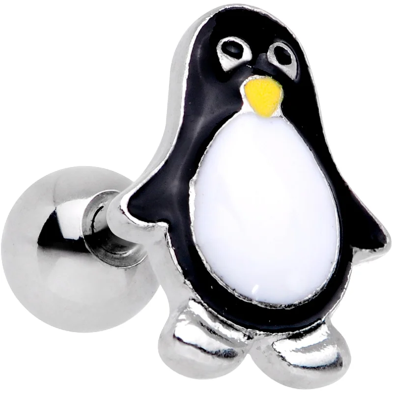 Women's Earrings – Elegant Designs for Every Personality--16 Gauge 1/4 Pudgy Penguin Cartilage Tragus Earring Women's Earrings – Elegant Designs for Every Personality--16 Gauge 1/4 Pudgy Penguin Cartilage Tragus Earring