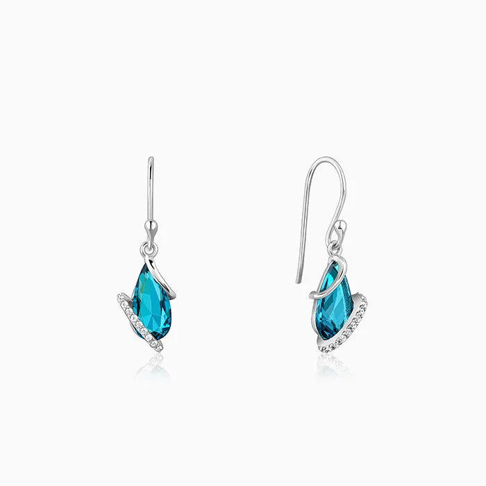 Women's Earrings – Elegant Designs for Every Personality--Silver Blue Night Earrings