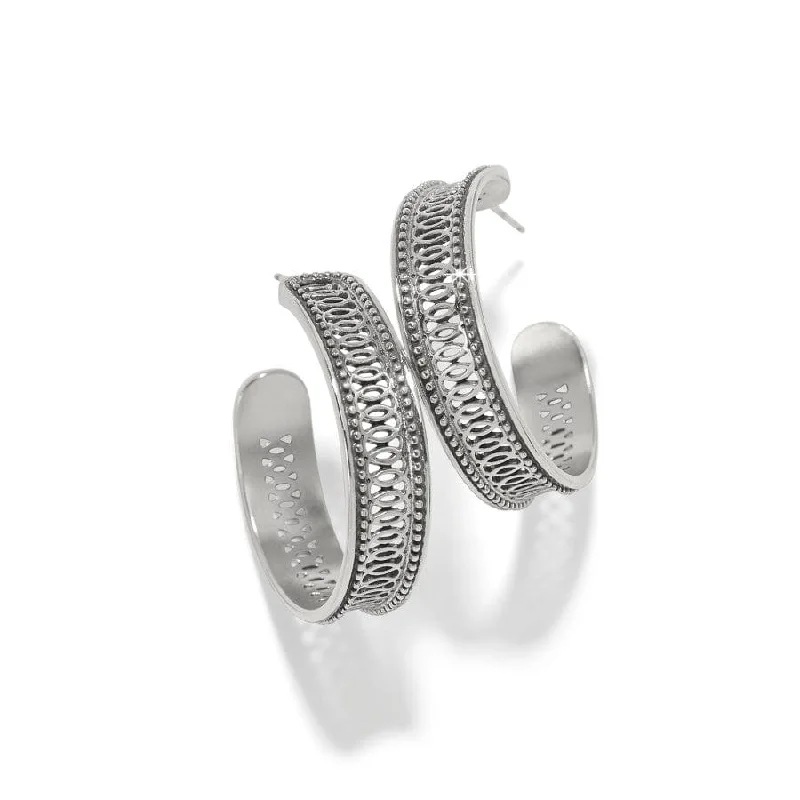 Women's Earrings – Elegant Designs for Every Personality--Ferrara Siena Large Hoop Earrings