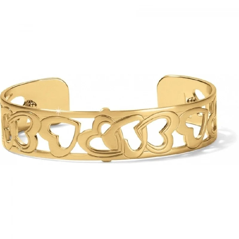 Bridal Bangles for Women-Christo Venice Slim Cuff Bracelet