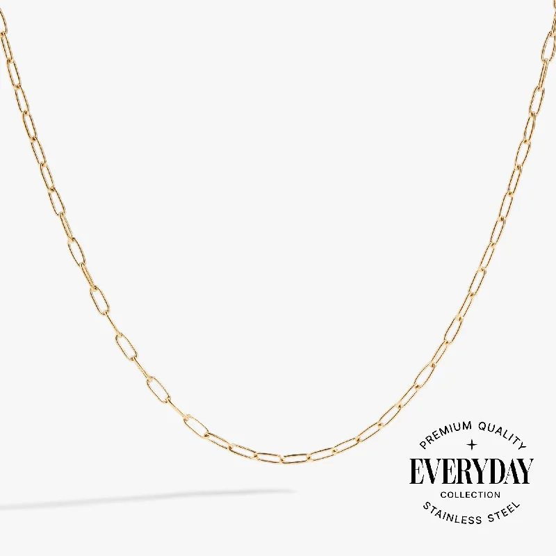 Shop Classic Women's  Necklaces & Pendants with a Modern Twist-Paperclip Charm & Layering Necklace