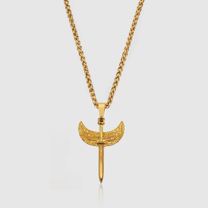 Exclusive Men's Necklaces & Pendants for the Modern Gentleman-Instincts (Gold)