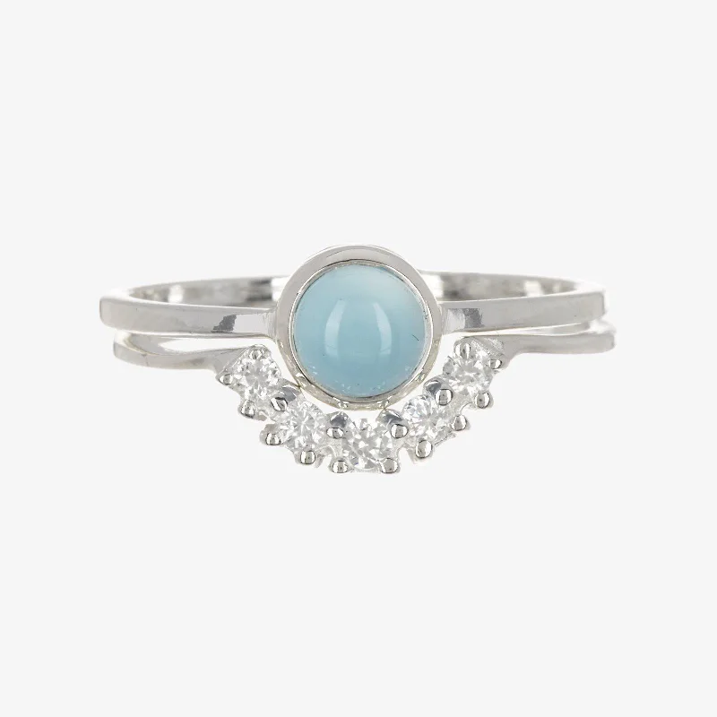 Chic Women's Rings for Fashion-Forward Looks-Nesting Ring