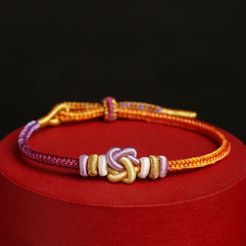 Cool Men's Beaded Bracelets-Buddha Stones Colorful String Heart Knot Protection Braided Bracelet Cool Men's Beaded Bracelets-Buddha Stones Colorful String Heart Knot Protection Braided Bracelet