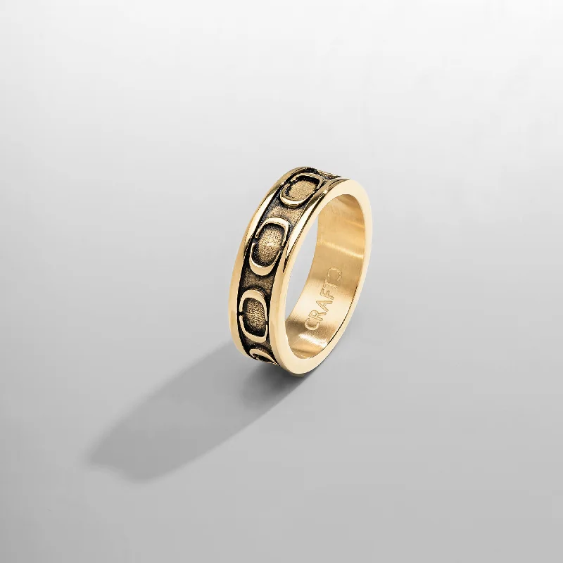 Top Men's Rings – Crafted for Every Style  CRAFTD Band Ring (Gold)