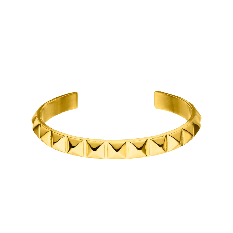 Gold-Leaf Bangles for Women-Be You Armcuff