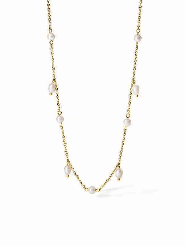 Shop Classic Women's  Necklaces & Pendants with a Modern Twist-Pearl Drop Kette