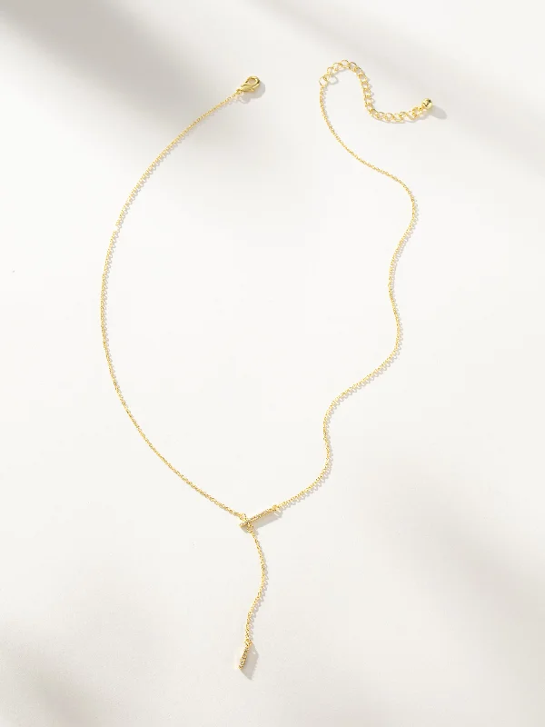 Shop Classic Women's Necklaces & Pendants with a Modern Twist-Imperfect Lariat Necklace Shop Classic Women's Necklaces & Pendants with a Modern Twist-Imperfect Lariat Necklace