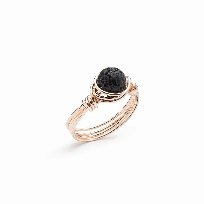 Chic Women's Rings for Fashion-Forward Looks-Intention Diffuser Ring
