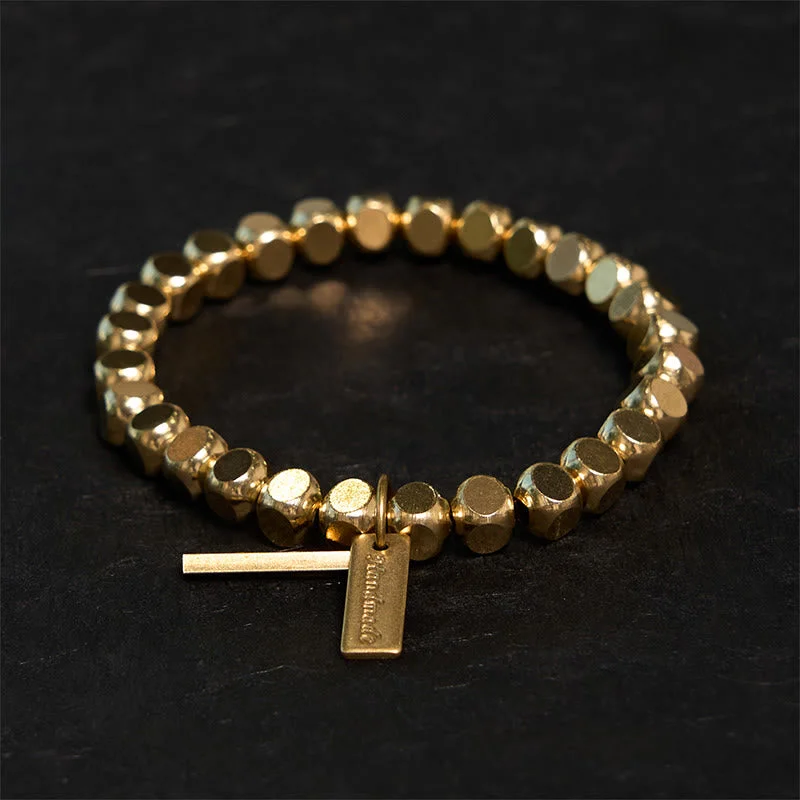 Elegant Men's Bracelets with Unique Charms-Buddha Stones Copper Healing Bracelet