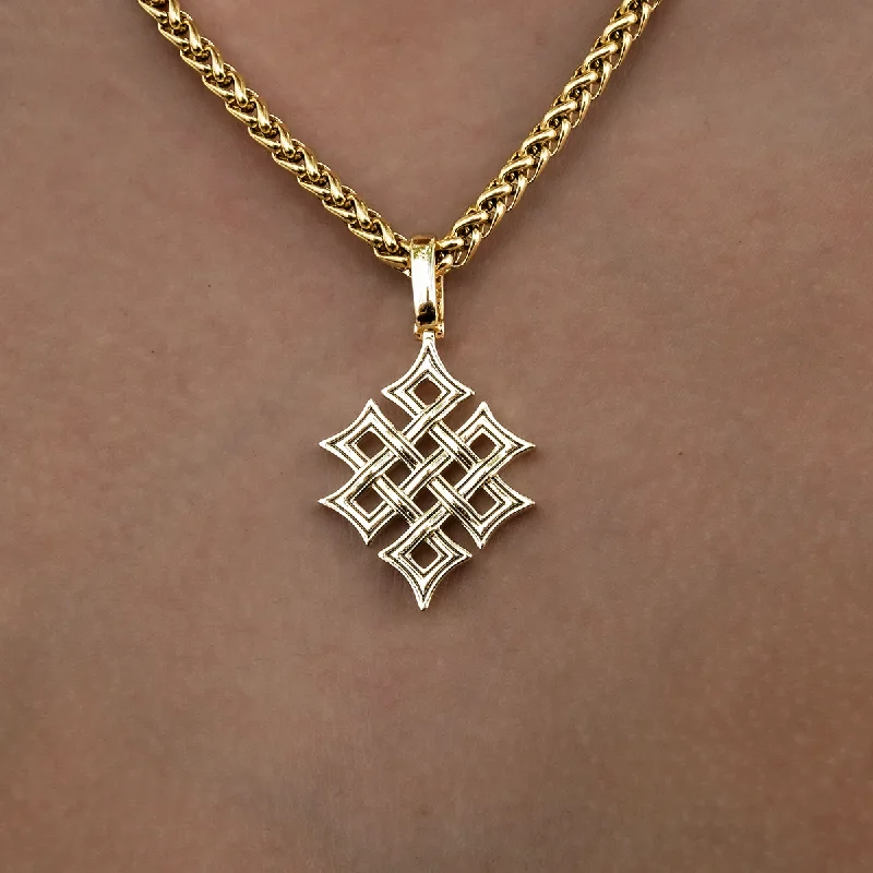 Shop Classic Women's  Necklaces & Pendants with a Modern Twist-Celtic Endless Knot Pendant