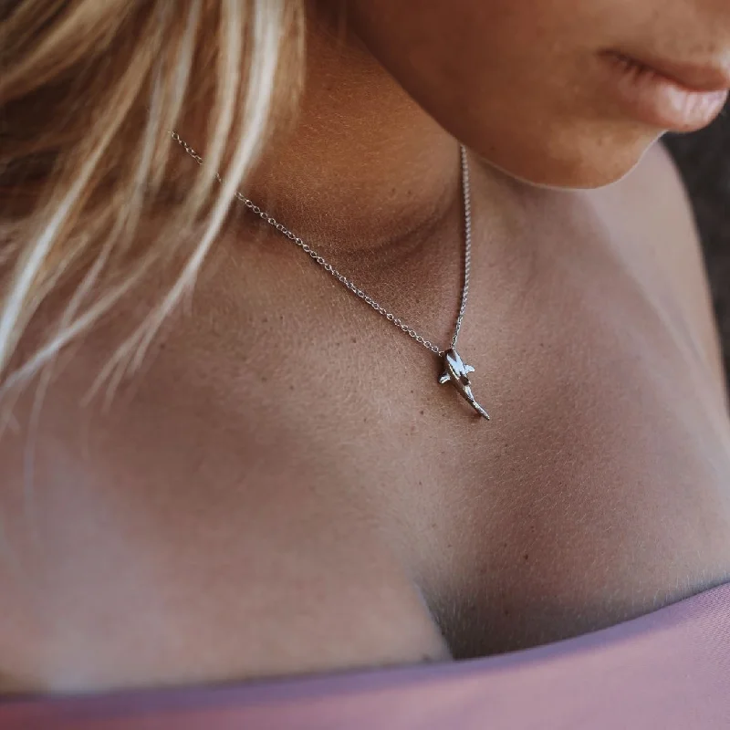 Shop Classic Women's  Necklaces & Pendants with a Modern Twist-Shark Necklace