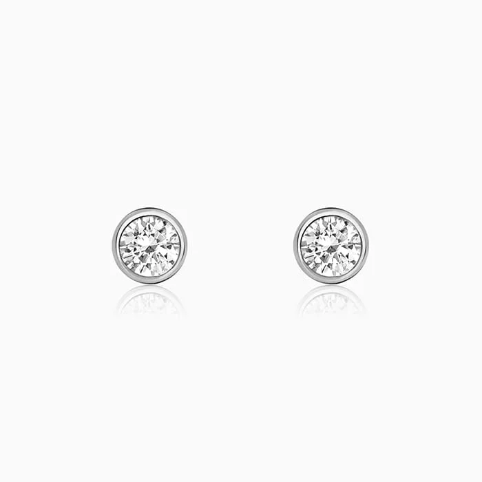 Women's Earrings – Elegant Designs for Every Personality--Silver Shine Zircon Earrings