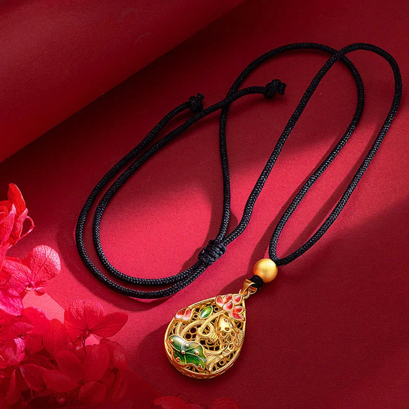 Shop Classic Women's Necklaces & Pendants with a Modern Twist-Buddha Stones Koi Fish Lotus Flower Leaf Copper Luck Necklace Pendant Shop Classic Women's Necklaces & Pendants with a Modern Twist-Buddha Stones Koi Fish Lotus Flower Leaf Copper Luck Necklace Pendant