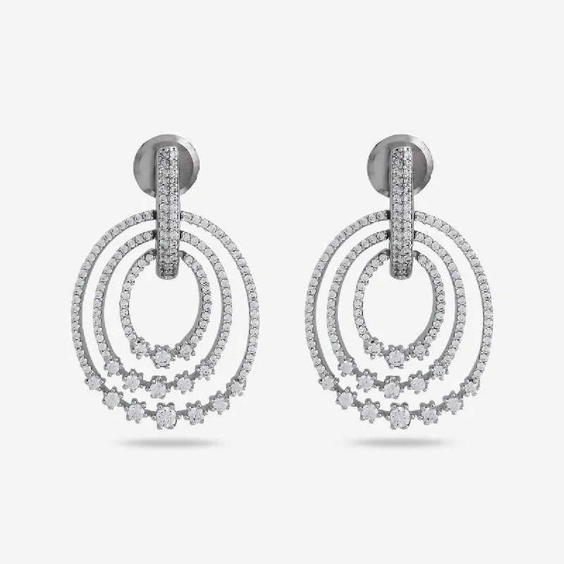 Women's Earrings – Elegant Designs for Every Personality--Zircon Earring 162199