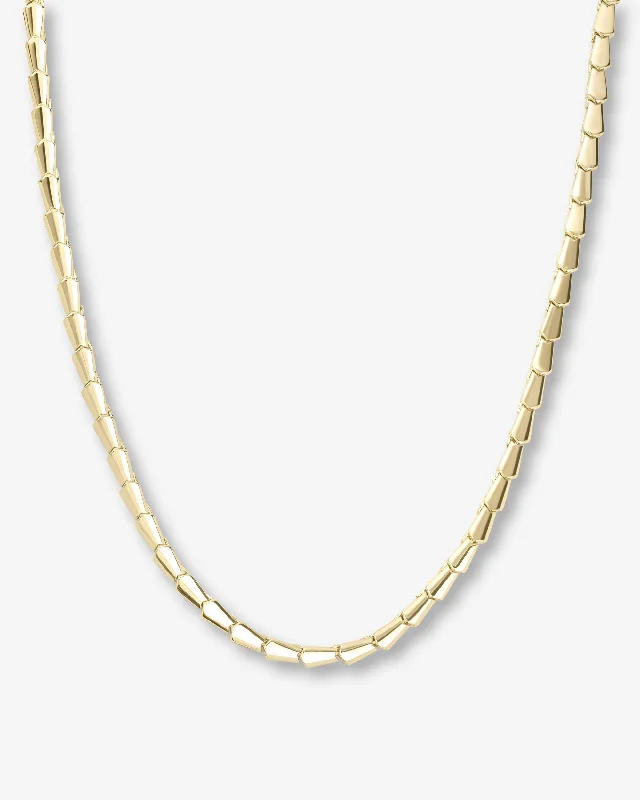 Shop Classic Women's Necklaces & Pendants with a Modern Twist-Serpent Collar Necklace 15" - Gold Shop Classic Women's Necklaces & Pendants with a Modern Twist-Serpent Collar Necklace 15" - Gold