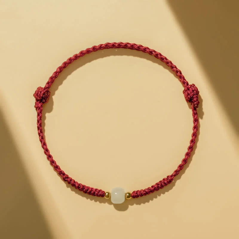 Stylish Bangles for Women with Diamonds-Buddha Stones Handcrafted Jade Lucky Bead Abundance Braided Bracelet Stylish Bangles for Women with Diamonds-Buddha Stones Handcrafted Jade Lucky Bead Abundance Braided Bracelet