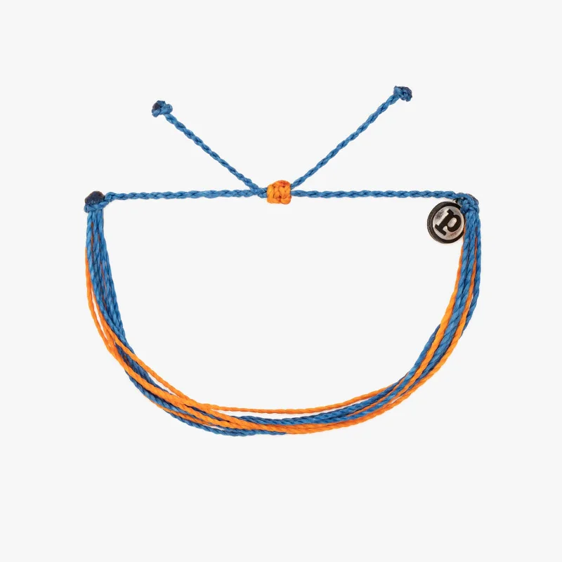 High-Quality Gemstone Bangles for Women-Blue & Orange Bracelet