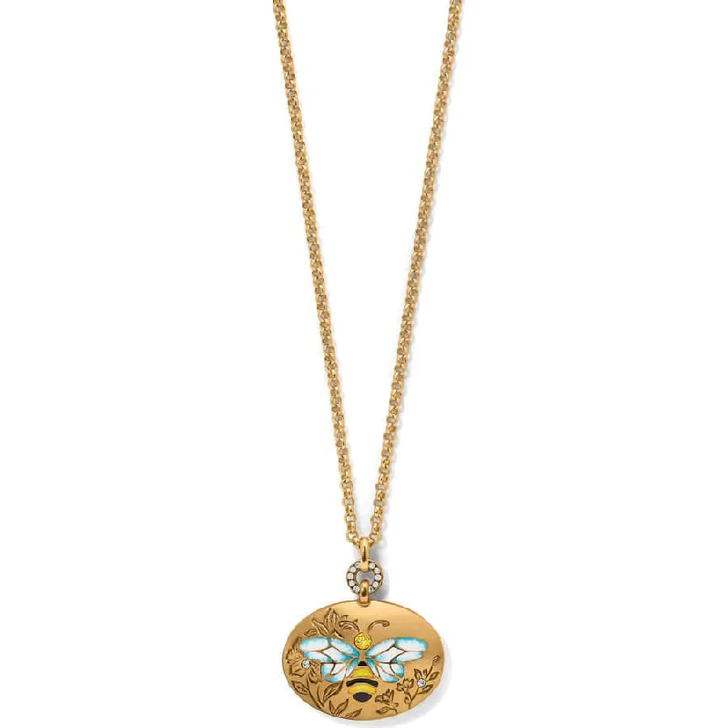 Shop Classic Women's Necklaces & Pendants with a Modern Twist-Garden's Splendour Bee Necklace Shop Classic Women's Necklaces & Pendants with a Modern Twist-Garden's Splendour Bee Necklace