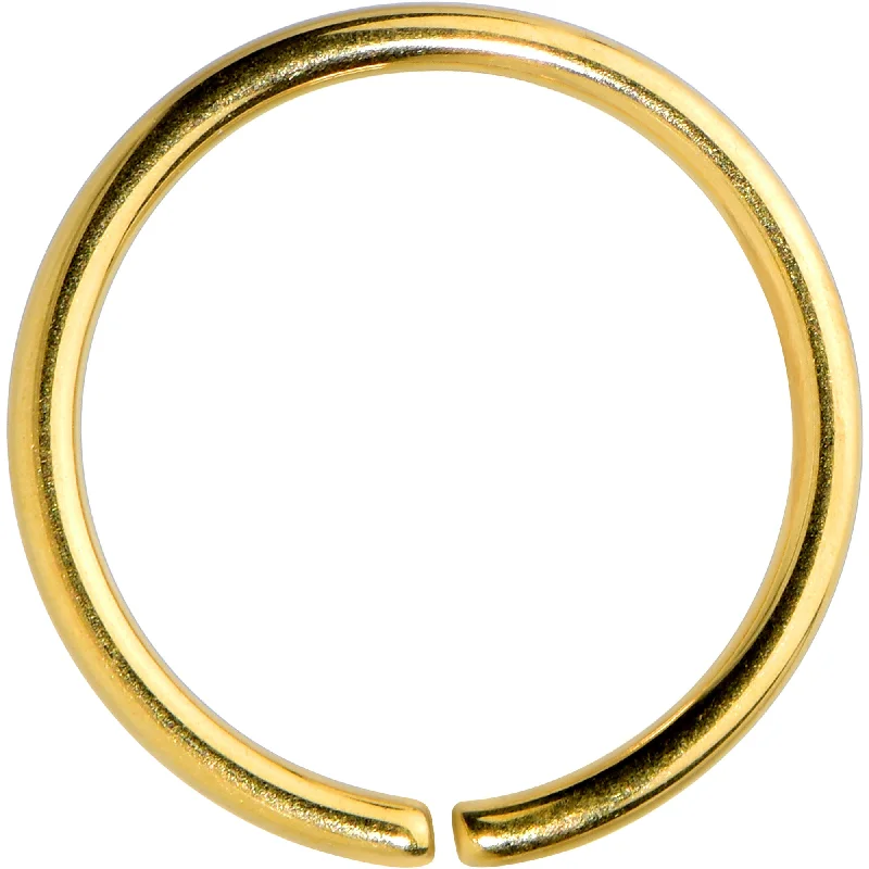 Elegant Nose Rings with Unique Designs -20 Gauge 5/16 Gold Tone PVD Grade 23 Titanium Bendable Hoop Ring Elegant Nose Rings with Unique Designs -20 Gauge 5/16 Gold Tone PVD Grade 23 Titanium Bendable Hoop Ring
