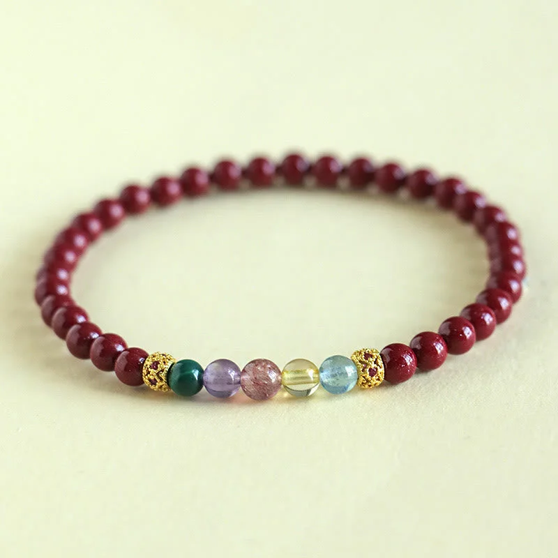 Trendy Bracelets for Men with Adjustable Size-Buddha Stones Cinnabar Aquamarine Citrine Strawberry Quartz Amethyst Malachite Blessing Bracelet Trendy Bracelets for Men with Adjustable Size-Buddha Stones Cinnabar Aquamarine Citrine Strawberry Quartz Amethyst Malachite Blessing Bracelet