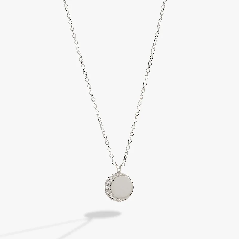 Shop Classic Women's Necklaces & Pendants with a Modern Twist-Crescent Moon Pendant Necklace Shop Classic Women's Necklaces & Pendants with a Modern Twist-Crescent Moon Pendant Necklace