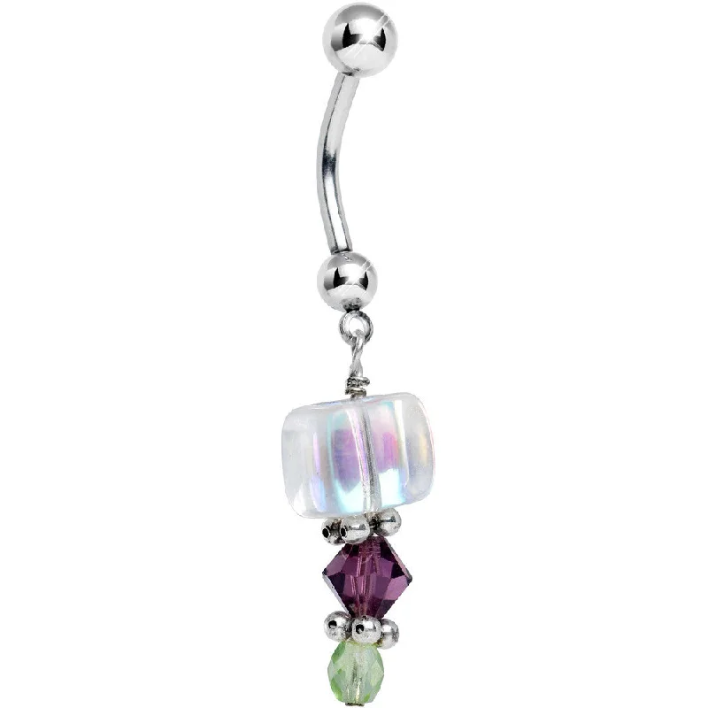 Belly Rings for Special Occasions -STUDIO KATIA MADDISON Dangling Belly Ring