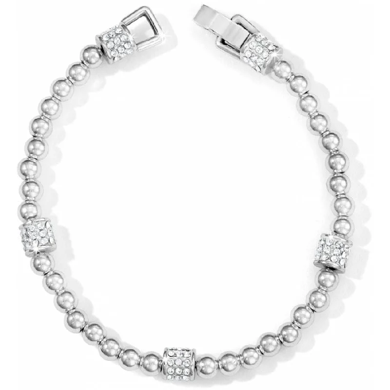 Women's Bangles with Swarovski Crystals-Meridian Petite Bracelet