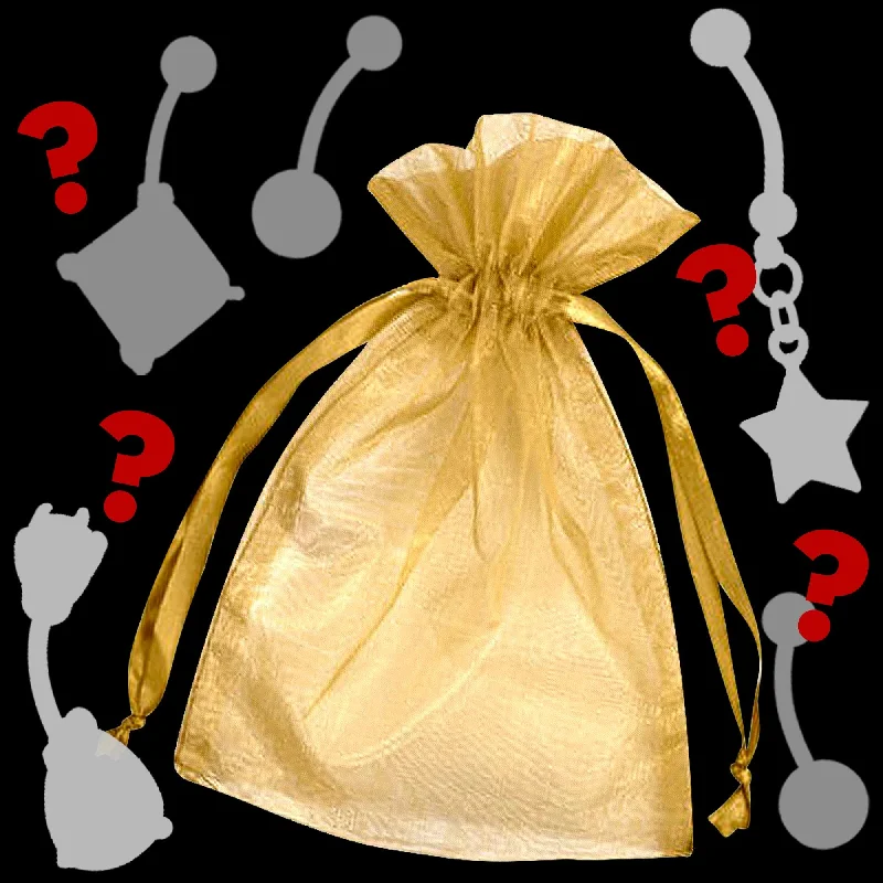 Comfortable Belly Rings for Dazzling FashionMystery Grab Bag of (5) DELUXE Belly Rings Comfortable Belly Rings for Dazzling FashionMystery Grab Bag of (5) DELUXE Belly Rings