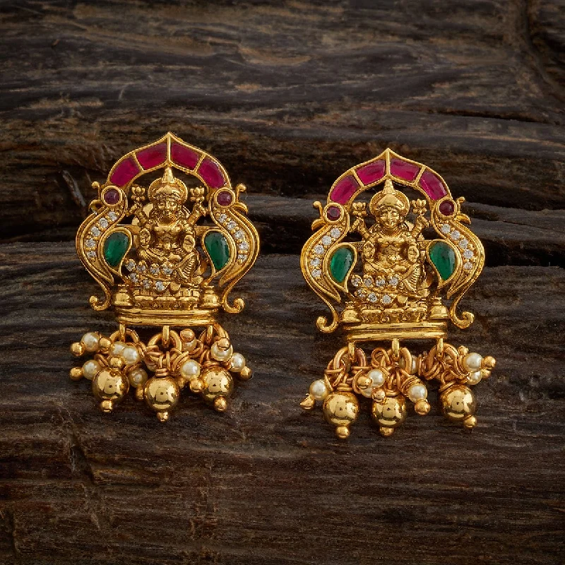 Women's Earrings – Elegant Designs for Every Personality--Silver Temple Earring 161769
