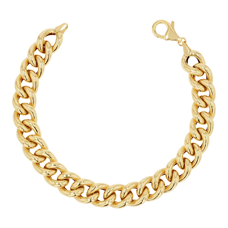 High-Quality Stainless Steel Bracelets for Men-14K Chunky Cuban Link Chain Bracelet High-Quality Stainless Steel Bracelets for Men-14K Chunky Cuban Link Chain Bracelet