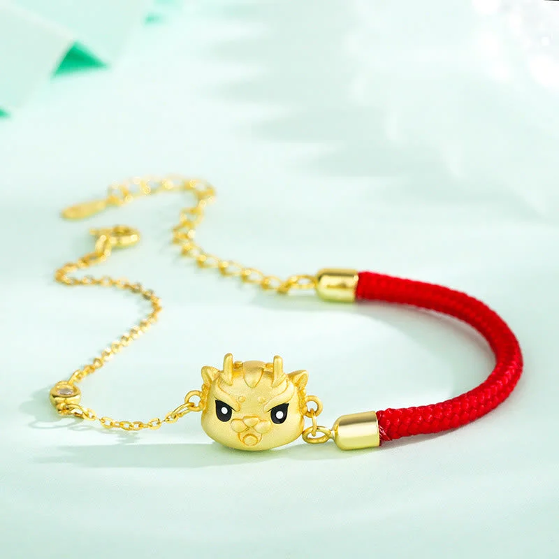 Women's Bangles with Fashionable Charms-❗❗❗A Flash Sale- Buddha Stones 925 Sterling Silver Year of the Dragon Luck Cute Dragon Red String Chain Protection Bracelet Women's Bangles with Fashionable Charms-❗❗❗A Flash Sale- Buddha Stones 925 Sterling Silver Year of the Dragon Luck Cute Dragon Red String Chain Protection Bracelet