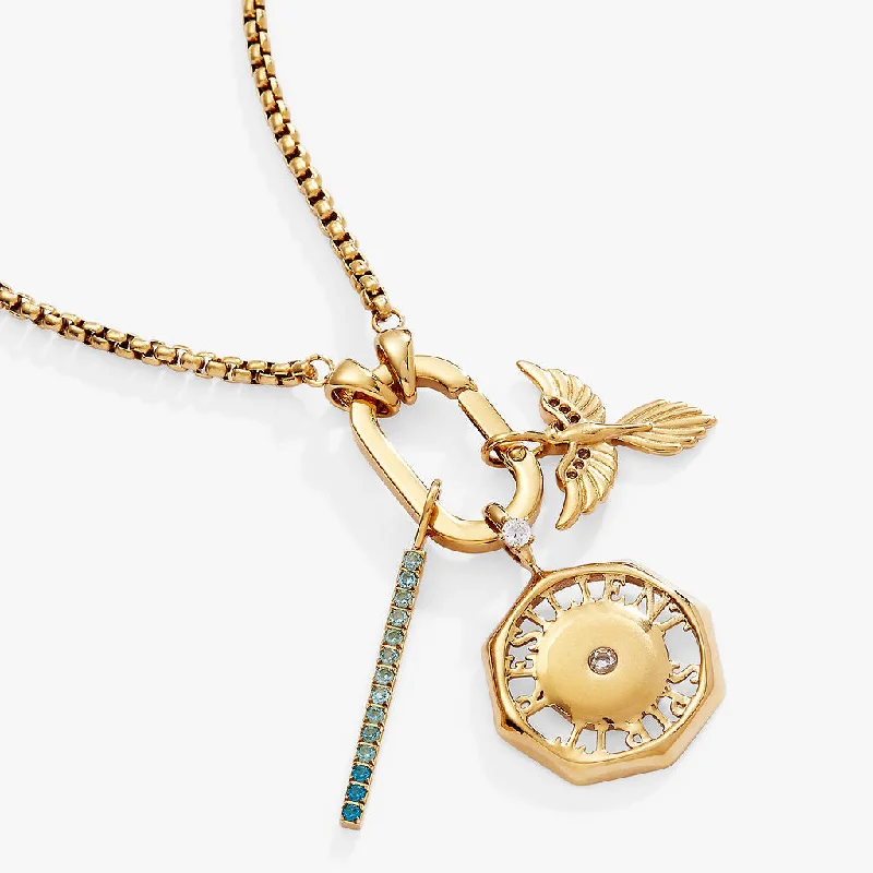 Shop Classic Women's Necklaces & Pendants with a Modern Twist-Resilience Trio Interchangeable Charm Necklace Shop Classic Women's Necklaces & Pendants with a Modern Twist-Resilience Trio Interchangeable Charm Necklace