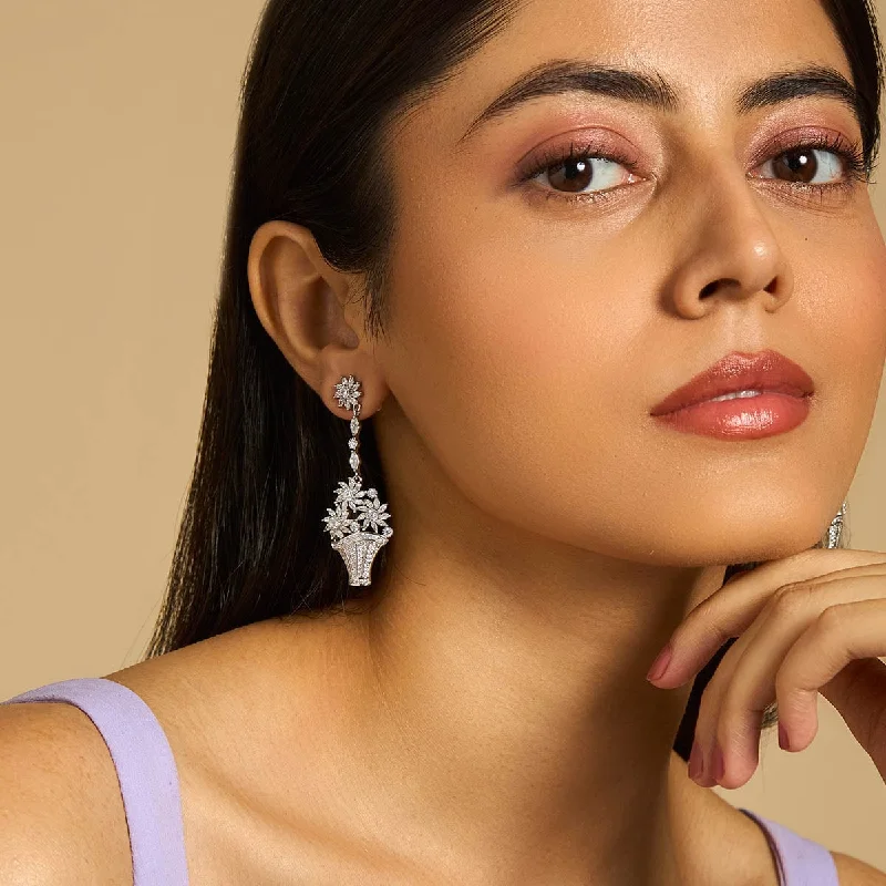 Women's Earrings – Elegant Designs for Every Personality--Zircon Earring 175046