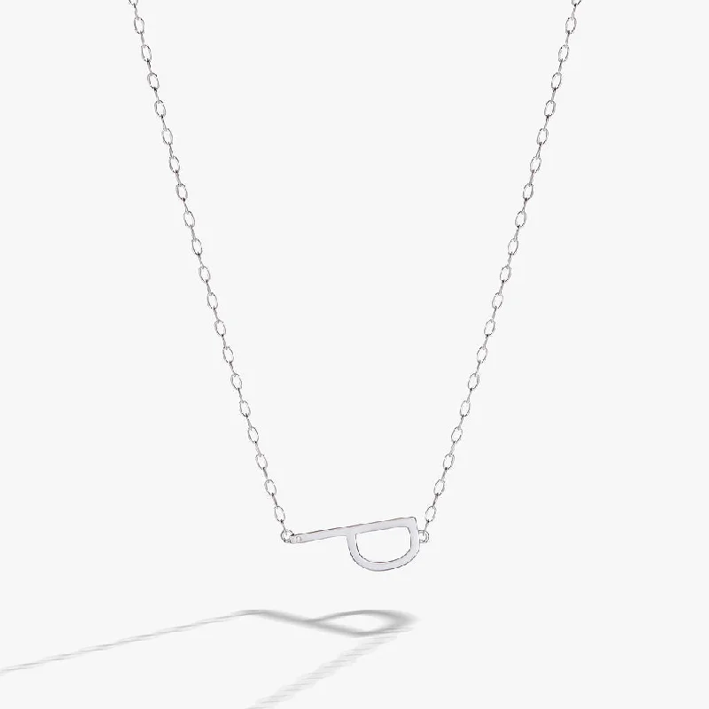 Shop Classic Women's Necklaces & Pendants with a Modern Twist-Initial P Precious Elongated Necklace Shop Classic Women's Necklaces & Pendants with a Modern Twist-Initial P Precious Elongated Necklace