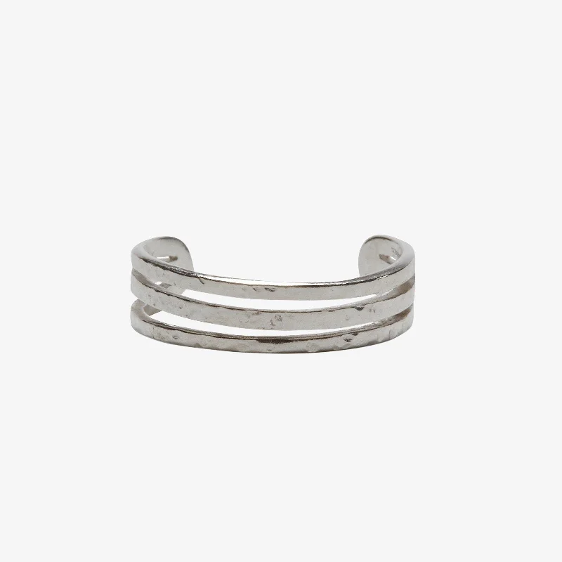 Chic Women's Rings for Fashion-Forward Looks-Triple Band Toe Ring