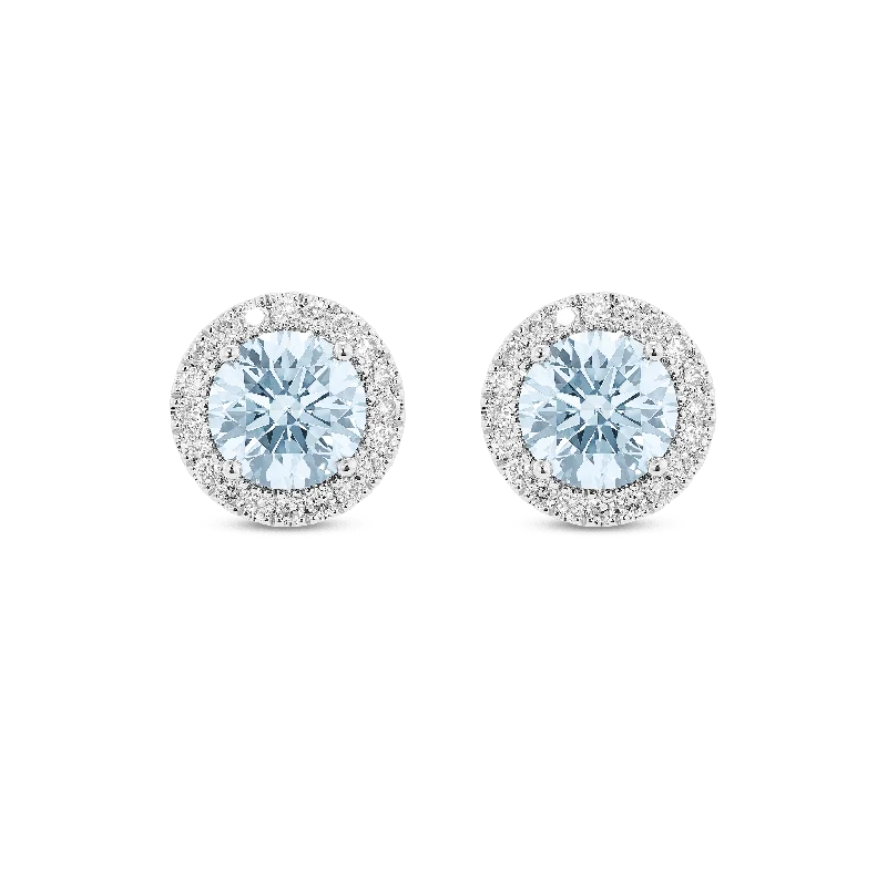 Women's Earrings – Elegant Designs for Every Personality--The Blue Halo Studs