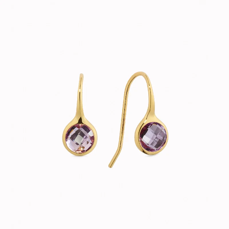 Women's Earrings – Elegant Designs for Every Personality--Amethyst Earrings - Sigrid